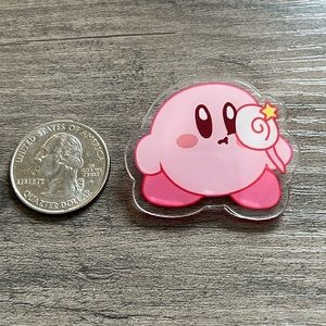 ✨ 5 for $25 ✨ Handmade Kirby pin